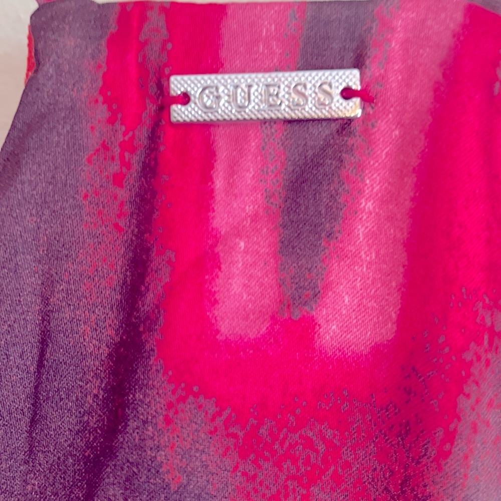 GUESS Angelica Maxi XS Satin Spaghetti Strap Dress - Picture 10 of 16